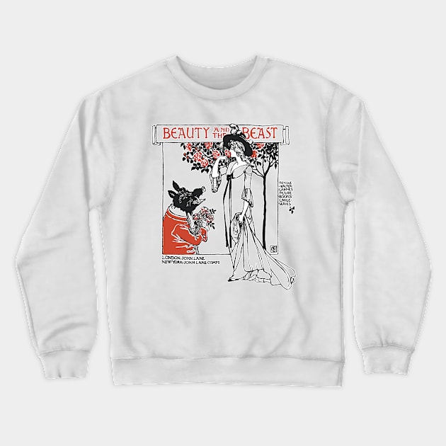 Beauty and the Beast Crewneck Sweatshirt by melisssne